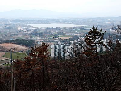 성왕사에서 바라본 서산 전경 썸네일 이미지